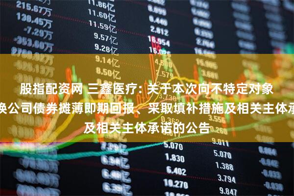股指配资网 三鑫医疗: 关于本次向不特定对象发行可转换公司债券摊薄即期回报、采取填补措施及相关主体承诺的公告